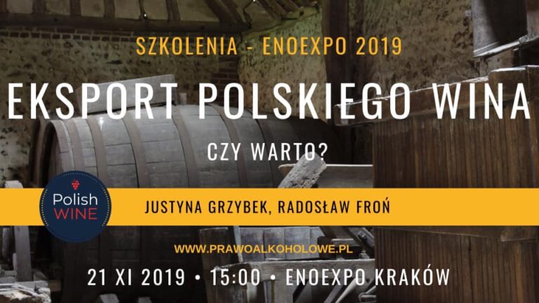 EXPORT POLSKIEGO WINA